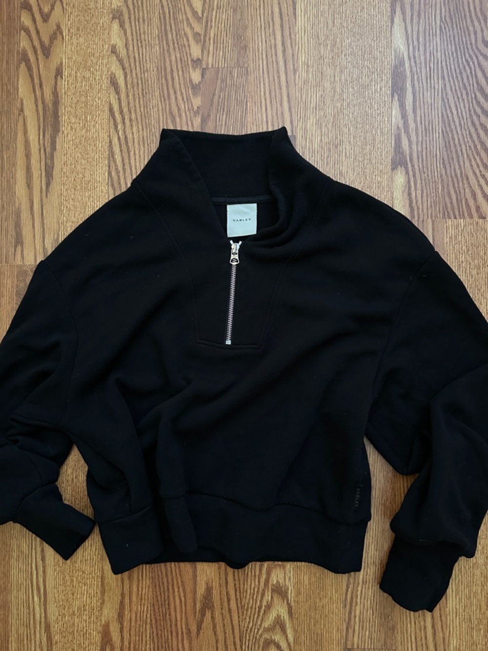 Varley Black Half-Zip Pullover
